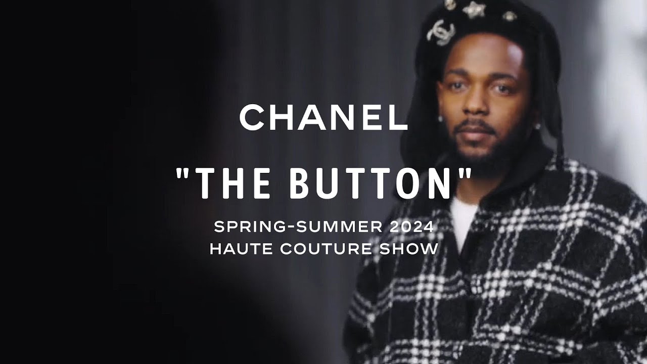 Kendrick Lamar and Dave Free at the Spring-Summer 2024 Haute Couture Show — CHANEL Shows