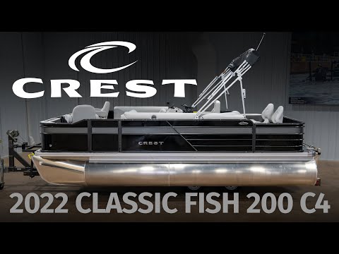 Crest Pontoons Classic Fish C4 200 (Best Fishing Pontoon)