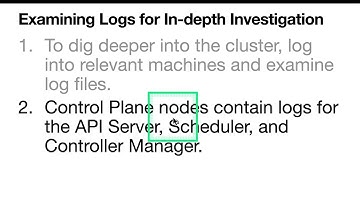 Kubernetes - Troubleshooting Clusters