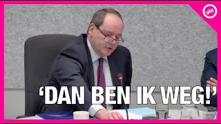 WOEDENDE gasstas Hans Vijlbrief (D66) DREIGT HUILEND MET AFTREDEN wegens gasgedoe Eerste Kamer