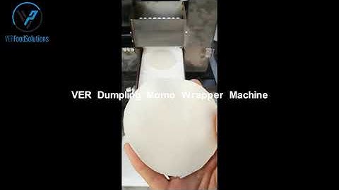 VER Dumpling Momo Wrapper Machine for United States Customer