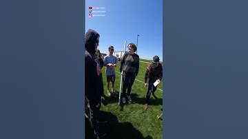 Teachin kids how to shoot grade with a #transit…but getting #roasted as well #teacher #construction