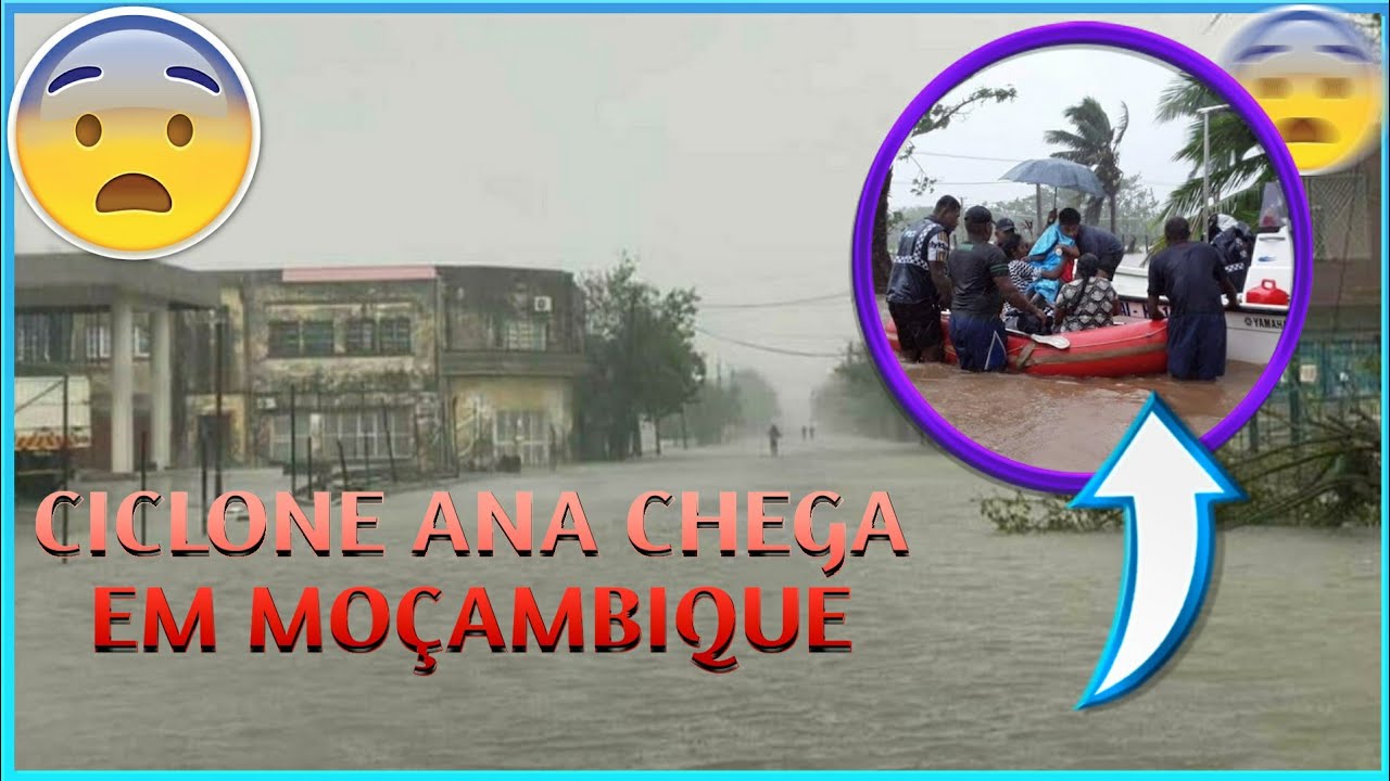 PASSAGEM DO CICLONE ANA EM MOÇAMBIQUE🌪️⛈️(CIDAde da Beira)