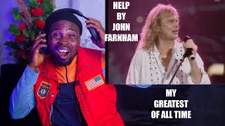 WHERE IS HE FROM?...... John Farnham - Help (LIVE with the Melbourne Symphony Orchestra) REACTION