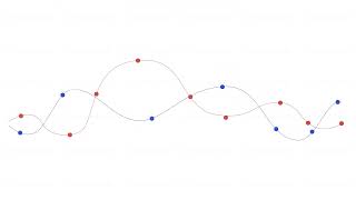 Graph trends waveform line 2D object animation
