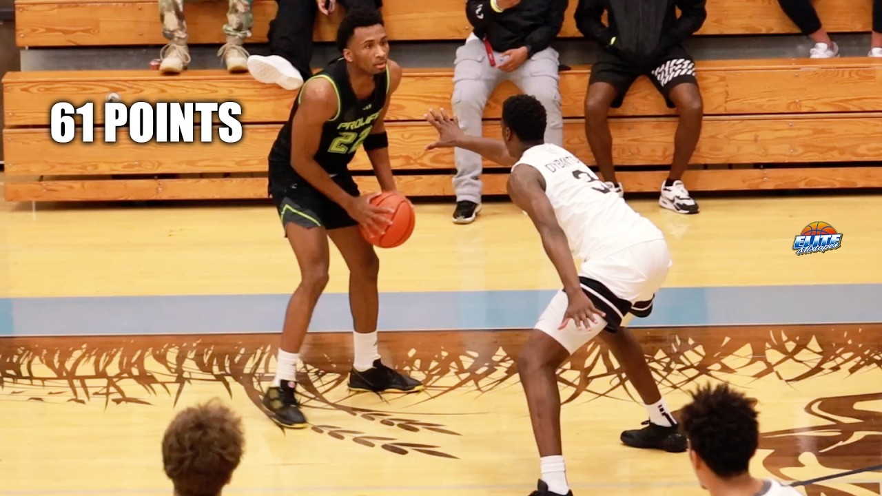Darryn Peterson Drops 61 PTS vs. AJ Dybantsa!