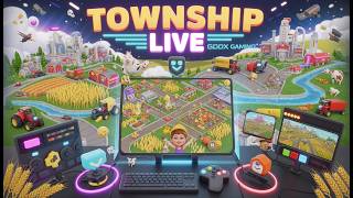 🚜 LIVE Township Gameplay | Grow Your Town & Complete Tasks | GodX Gaming | New Gamming world