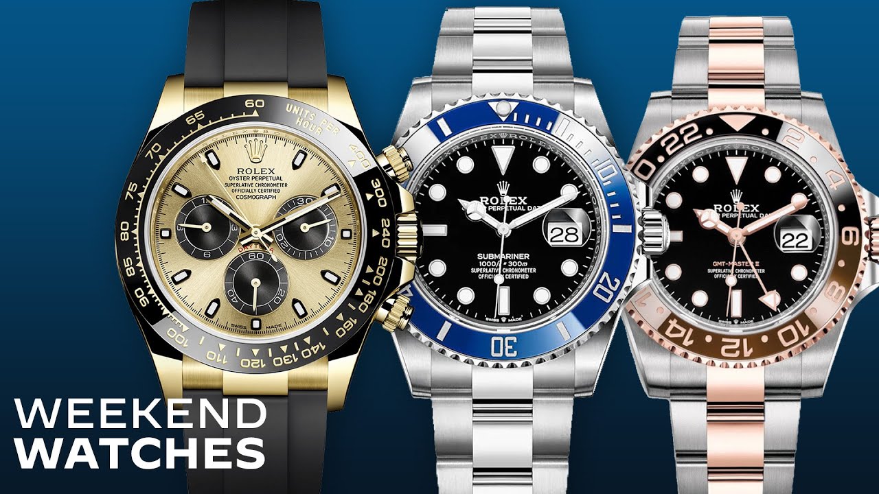 Rolex Daytona vs Rolex Submariner vs Rolex GMT Master II: All Three ...