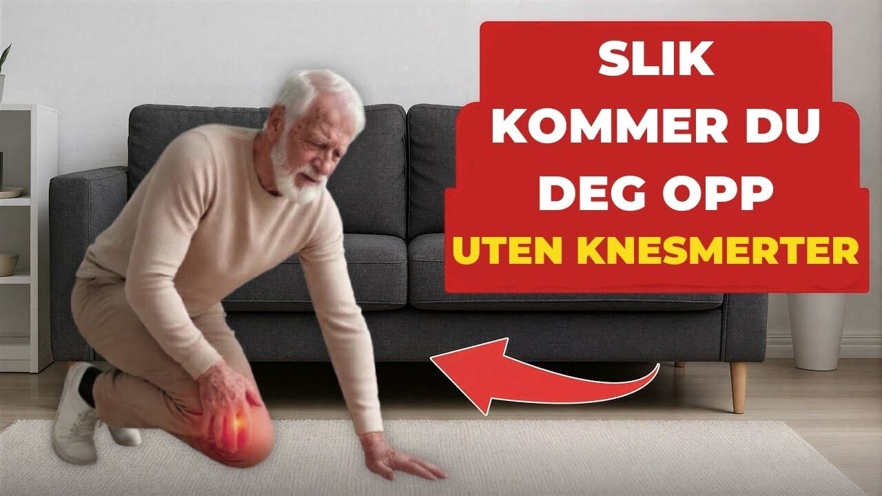 Én enkel metode for å komme seg opp fra gulvet – helt uten smerte