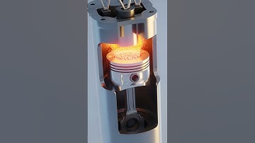 How a Car Engine Works – Simple 4-Stroke Cycle Explained! 🚗⚙️