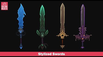 Stylized Swords