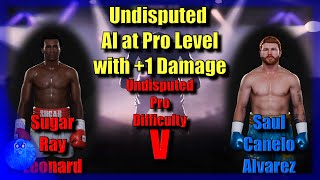Undisputed | Fighting at Pro with +1 Damage is FUN