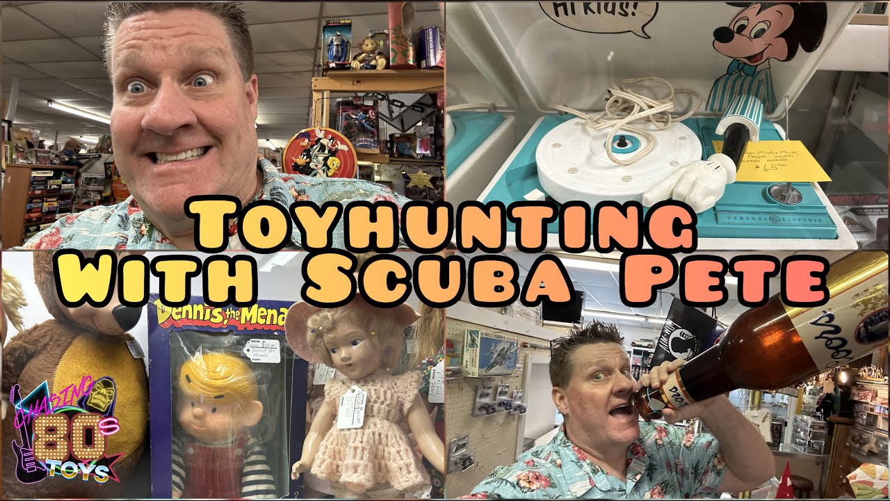 More Toyhunting with Scuba Pete - South Louisville Antique and Toy Mall