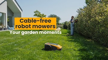 STIGA autonomous robot mower - Enjoy your garden time as you wish!