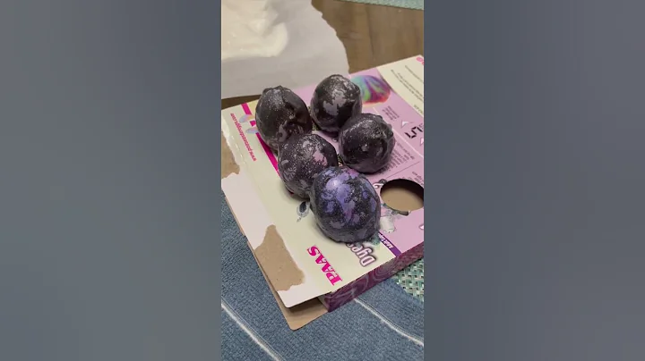 You're Never too Old to Color Eggs at Easter Time - Foam Coloring Kit - #shorts #eastereggs