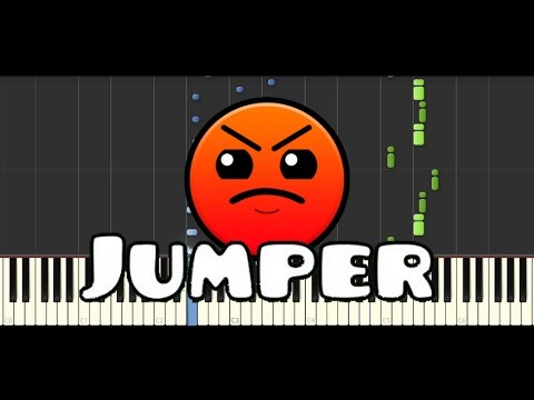 Waterflame - Jumper (Geometry Dash lvl 7) | Piano Tutorial