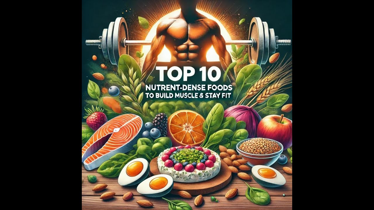 Top 10 Nutrient-Dense Foods to Build Muscle and Stay Fit - YouTube