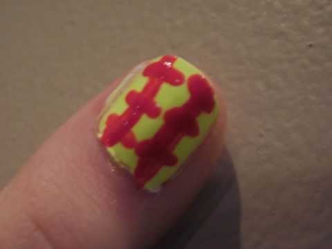Softball Nail Art Design!!! - YouTube Softball Nail Art Design!!! - Softball Nail Art Design!!! - YouTube