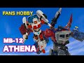 【非正規TF】ミネルバみたいなロボット / FANS HOBBY　MB-12　ATHENA ： トランスフォーマー 超神マスターフォース？？