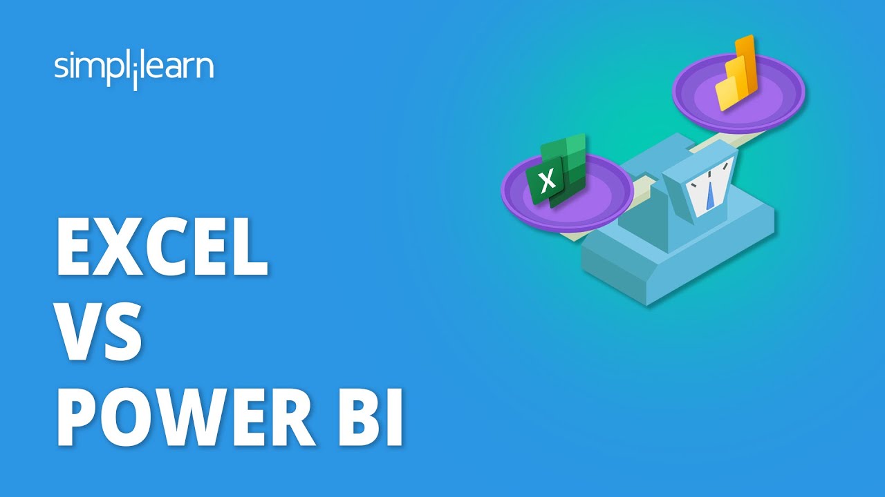 EXCEL vs. Power Bi | What is the Best Skill to Learn? | Excel | Power Bi | Simplilearn