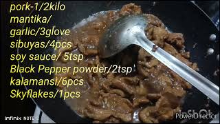 Pork steak Pinoy recipe by. 🧑‍🍳🧑‍🍳🧑‍🍳🐖🐖🐖 chef Romeo vlog