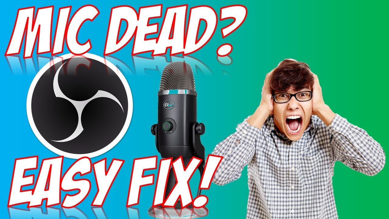 How to fix your Microphone in OBS Studio 2022 - YouTube