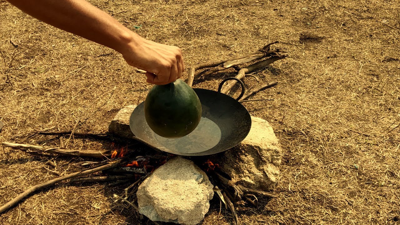 Hot Oil VS watermelon Experiment | Hot Oil VS watermelon || Mr Puli