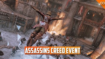 For Honor x Assassins Creed Crossover Event - New Weapons, Gear, Effects and more