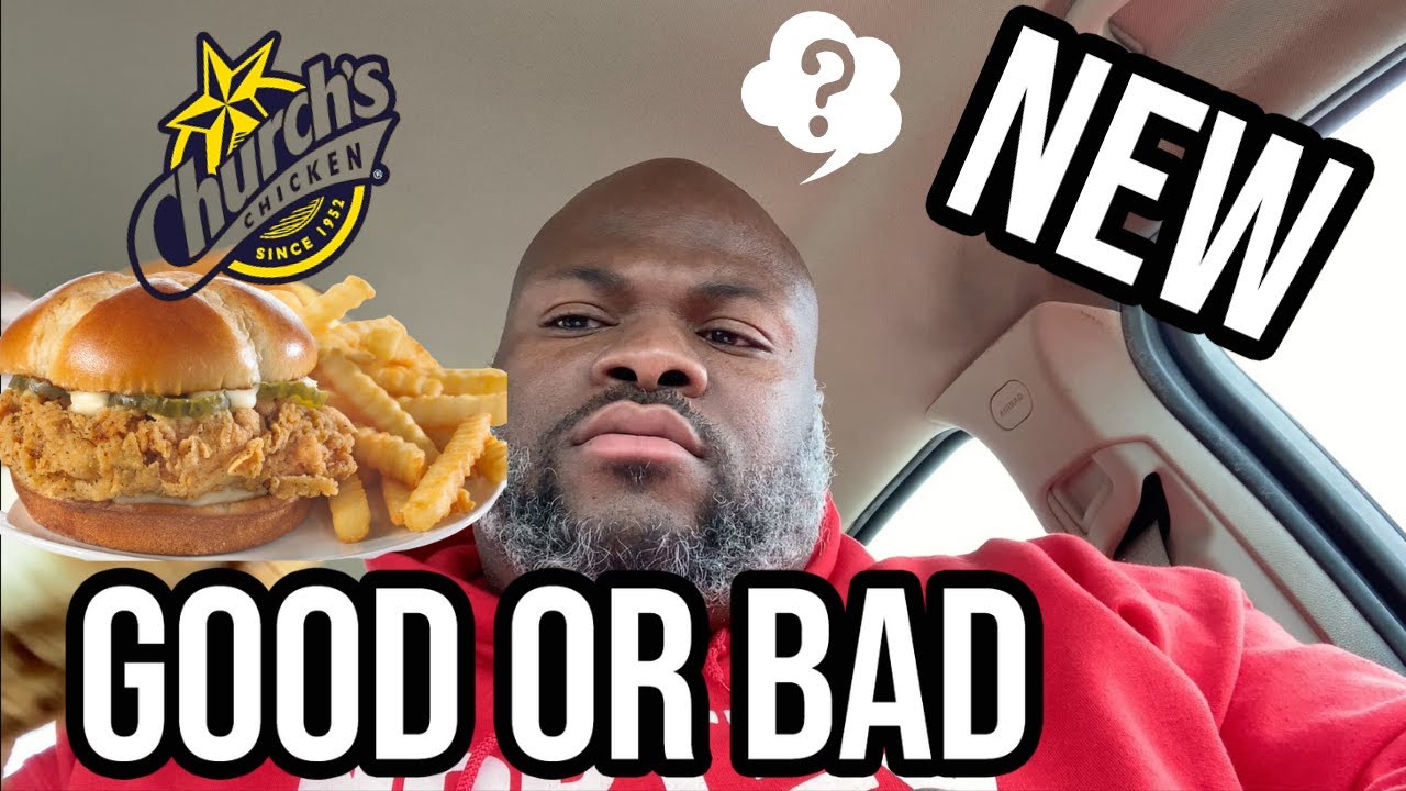 CHURCH'S CHICKEN NEW SPICY CHICKEN SANDWICH REVIEW OREO COOKIE