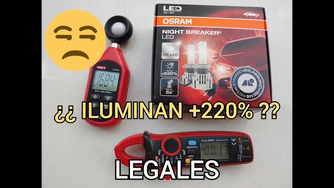 Cambio bombillas led legales para circular OSRAM Seat leon 