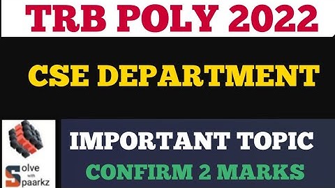 TRB POLYTECHNIC CSE PREPARATION 2022 | K MAP | TRB POLYTECHNIC & TNEB AE CSE ONLINE COACHING CLASSES