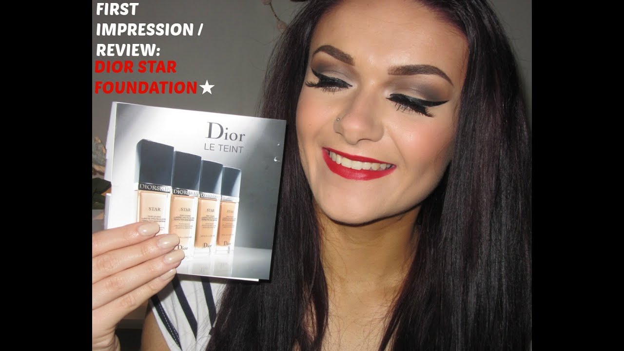 FIRST IMPRESSIONS/REVIEW DIOR STAR FOUNDATION YouTube