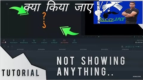 How to fix "filmora not showing effects" problem in minutes. !! #Eco_JAT !!