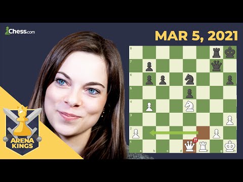 Chess - Titled Tuesday with host WGM Dina Belenkaya