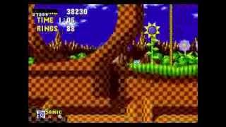 Мульт Sonic the Hedgehog Maximum Rings Challenge Green Hill