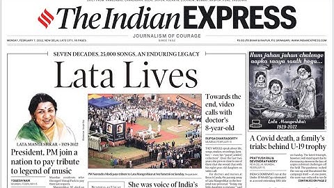 7 February 2022 | indian express newspaper today  | the indian express newspaper analysis