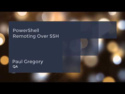 PowerShell Remoting Over SSH