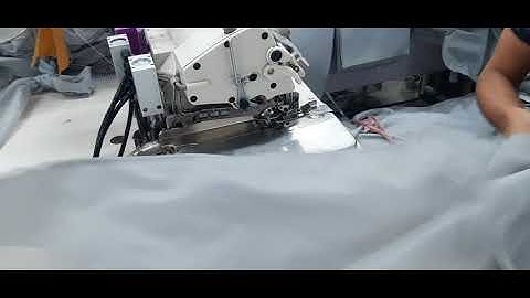 Thao tác vắt sổ lót nhanh như tia chớp