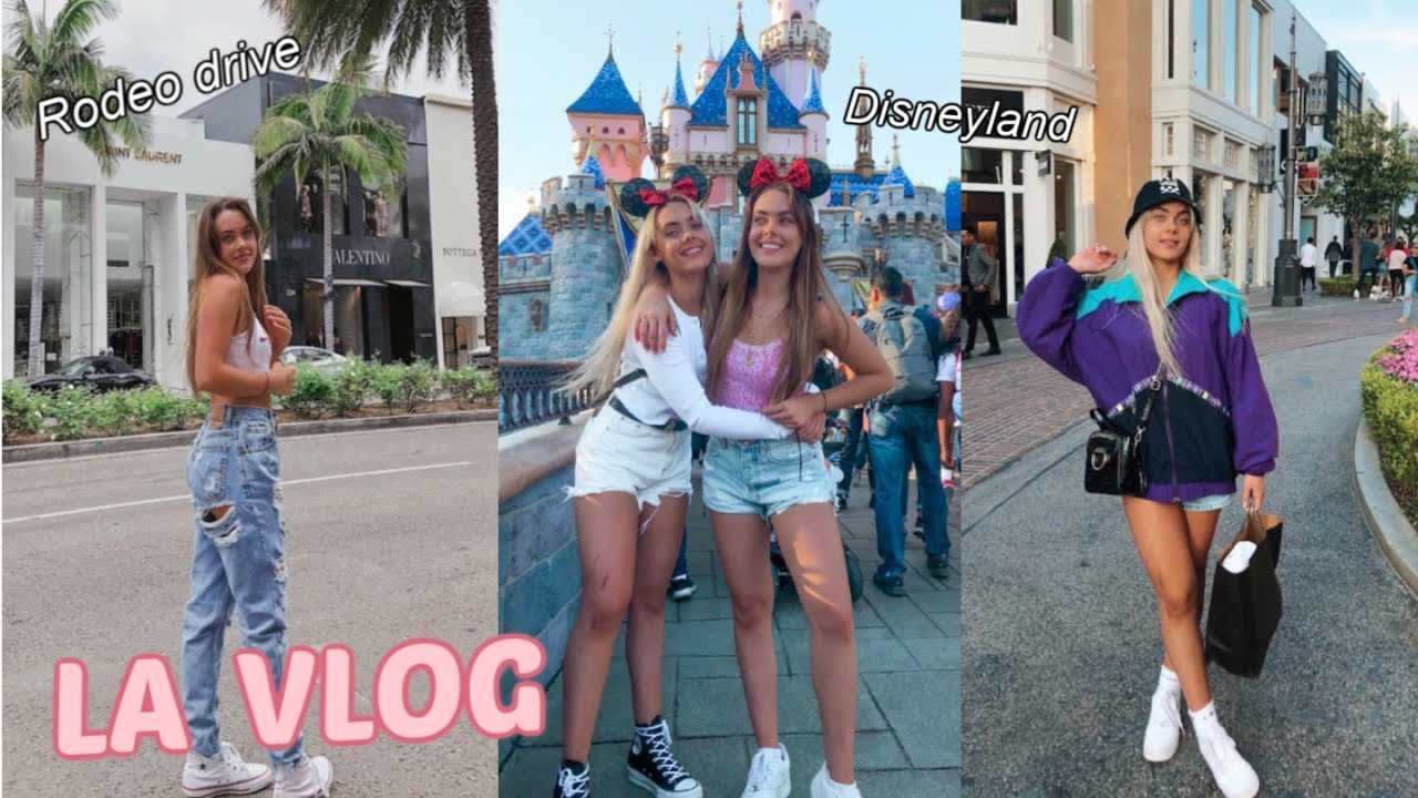 Travelling alone in LA... VLOG (Earthquakes, Disneyland + Making friends)