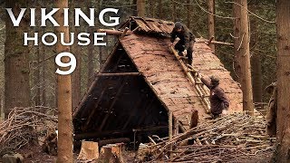 Building a Viking House with Hand Tools: | Bushcraft Project (PART 9) Building a Viking House with Hand Tools: | Bushcraft Project (PART 9)