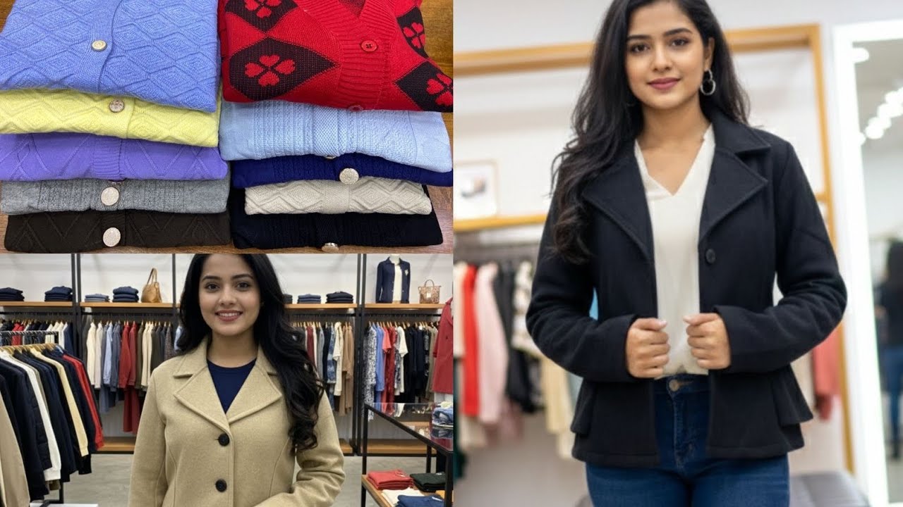 কনকনে শীতের স্টাইলিশ সুইটার কালেকশন