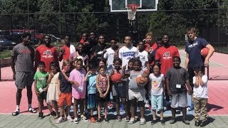 Stony Brook MBB spends time with The Freedom School | #3Pillars