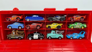 Organizing 24 Disney Pixar Cars Tomica into Mack Hauler | Lightning McQueen, Mater & Friends