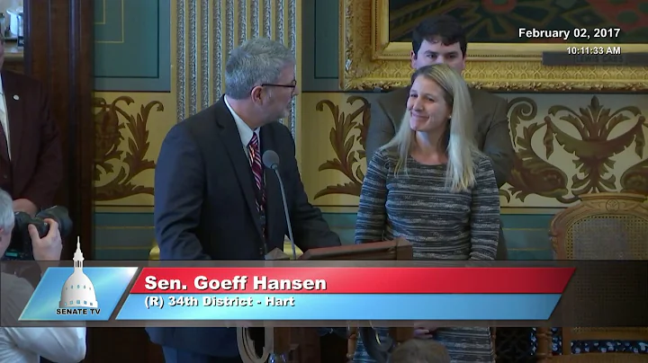 Sen. Hansen honors Anna Mooney for her service to ...
