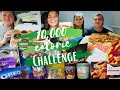 10,000 CALORIE CHALLENGE!! | EPIC CHEAT DAY #3 IN LOCKDOWN