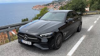Driving To Dubrovnik With My Mercedes C-Class 2023 Beautiful Roads