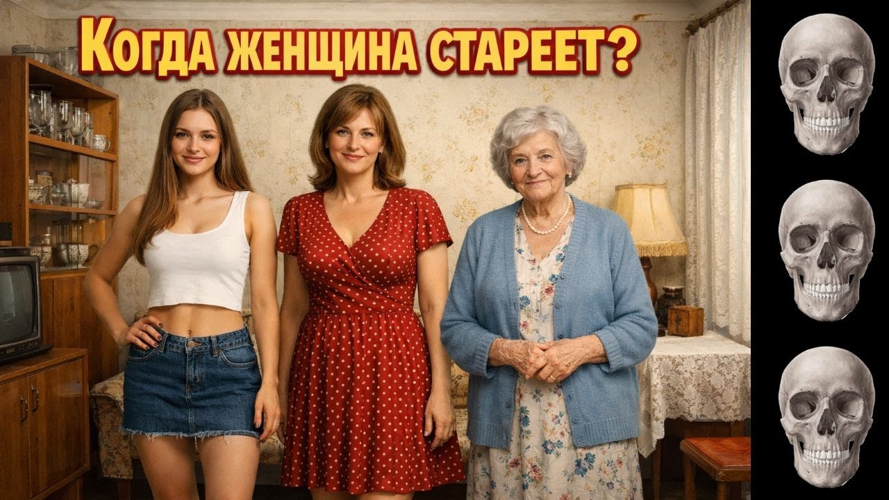 Когда женщина стареет
