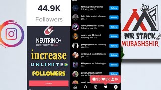 How to increase instagram followers and like neutrino+ Likes & Followers MR STACK screenshot 2