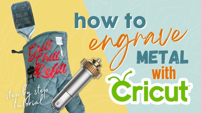 How to Engrave with Your Cricut Machine! 