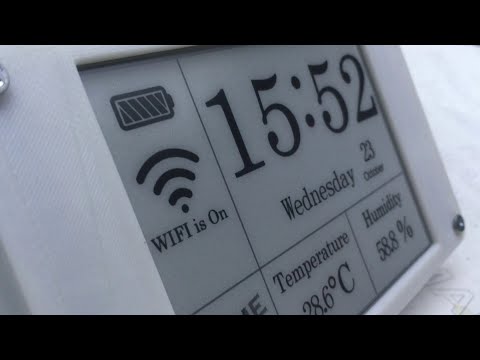 cool-internet-watch-esp8266,-e-paper-display-and-dht22